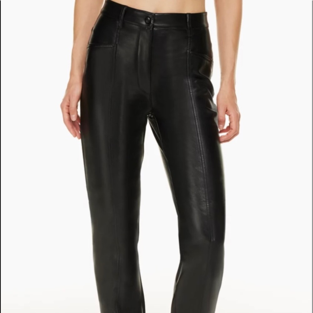 Aritzia Leather Pant